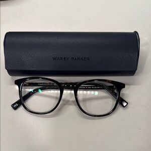 Warby Parker Durand Glasses with Case